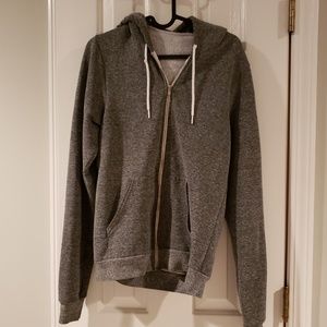 American Apparel flex fleece hoodie (salt&pepper)